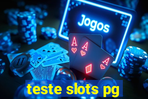 teste slots pg